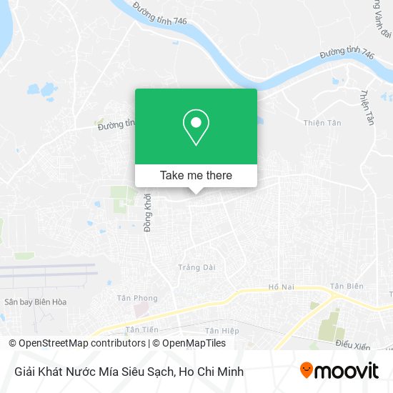 Giải Khát Nước Mía Siêu Sạch map