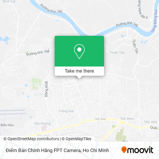 Điểm Bán Chính Hãng FPT Camera map