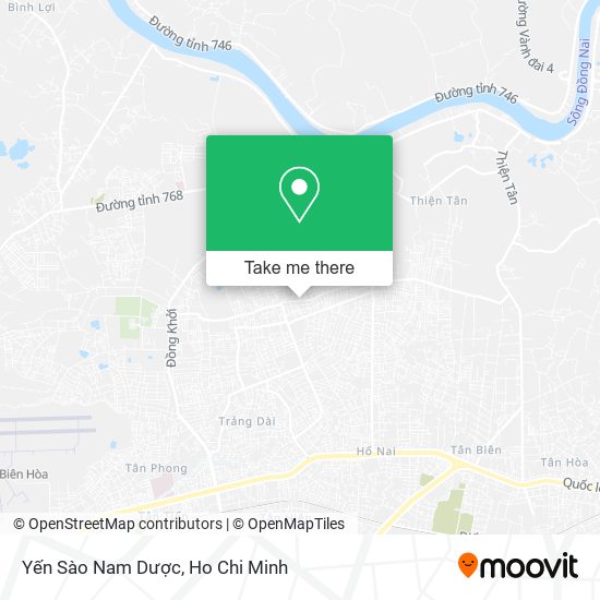 Yến Sào Nam Dược map