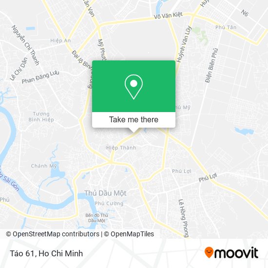 Táo 61 map