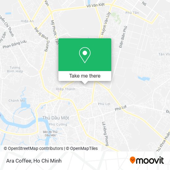 Ara Coffee map