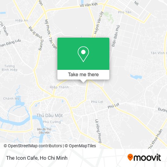 The Icon Cafe map