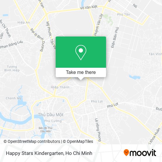 Happy Stars Kindergarten map