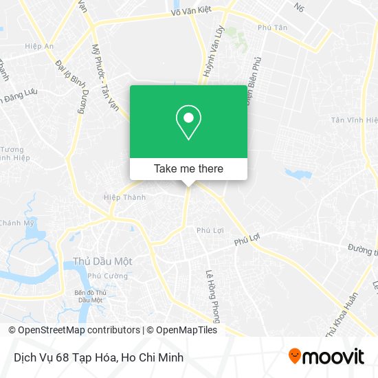 Dịch Vụ 68 Tạp Hóa map