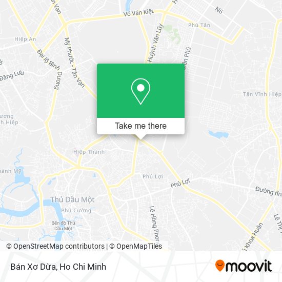 Bán Xơ Dừa map