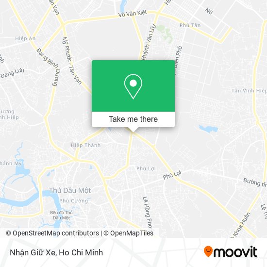 Nhận Giữ Xe map