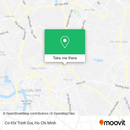 Cơ Khí Trịnh Gia map