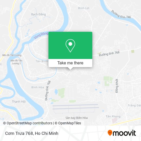 Cơm Trưa 768 map