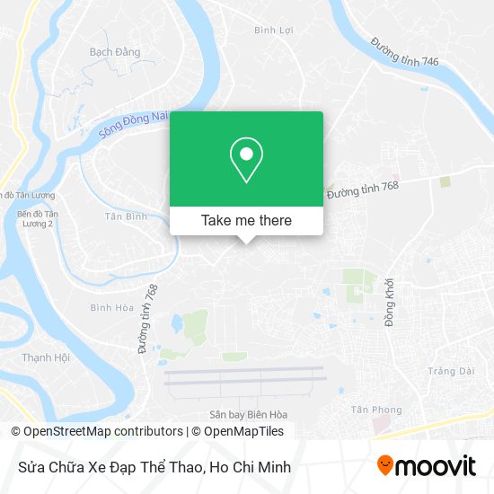 Sửa Chữa Xe Đạp Thể Thao map