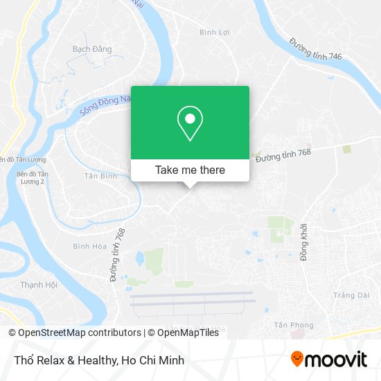 Thổ Relax & Healthy map