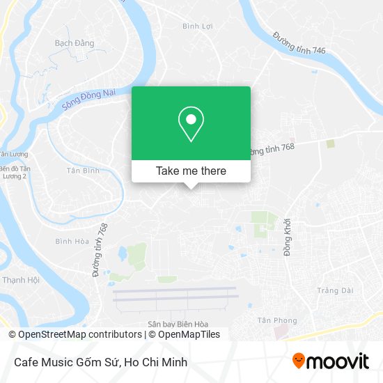 Cafe Music Gốm Sứ map