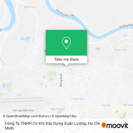 Công Ty TNHH Cơ Khí Xây Dựng Xuân Lương map