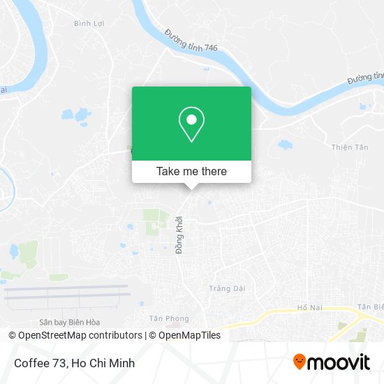 Coffee 73 map