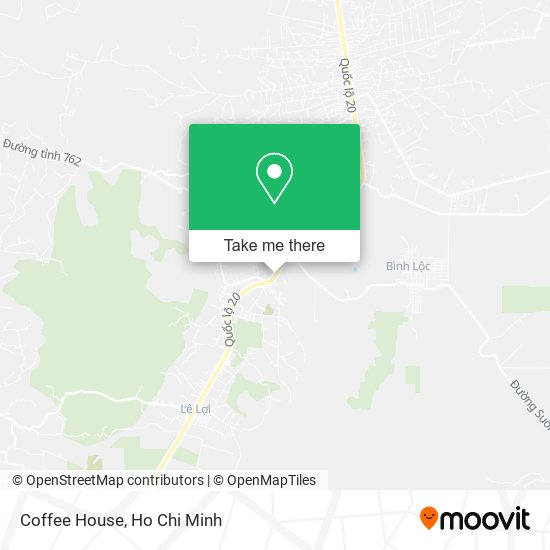 Coffee House map