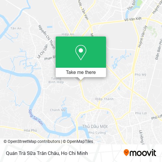 Quán Trà Sữa Trân Châu map