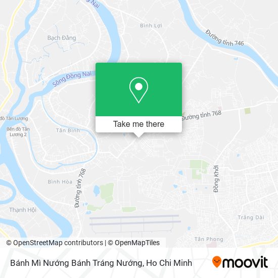 Bánh Mì Nướng Bánh Tráng Nướng map