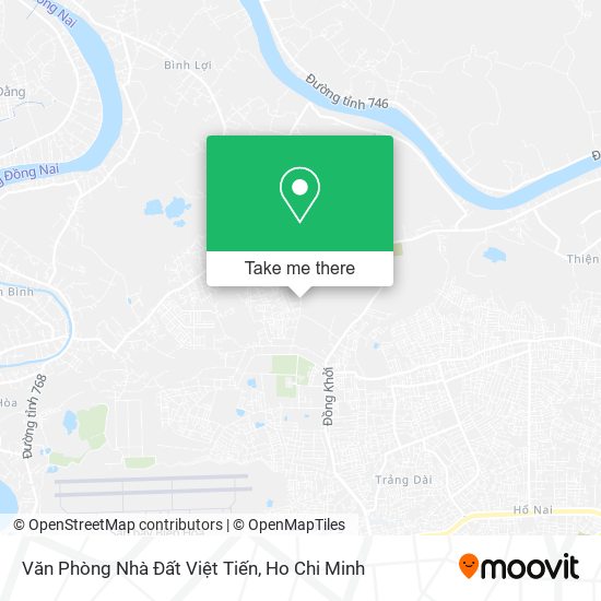 Văn Phòng Nhà Đất Việt Tiến map