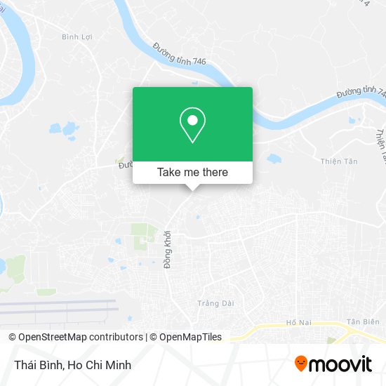 Thái Bình map