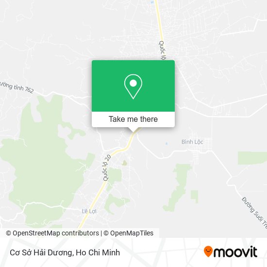 Cơ Sở Hải Dương map