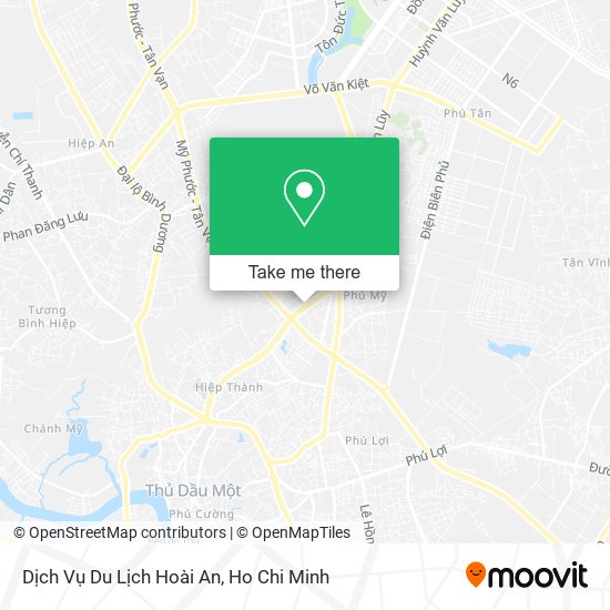 Dịch Vụ Du Lịch Hoài An map