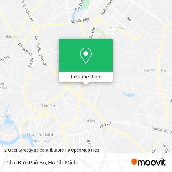Chín Bửu Phở Bò map