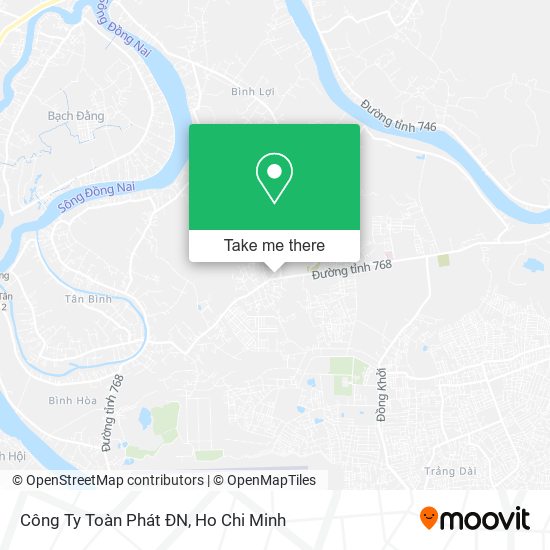 Công Ty Toàn Phát ĐN map