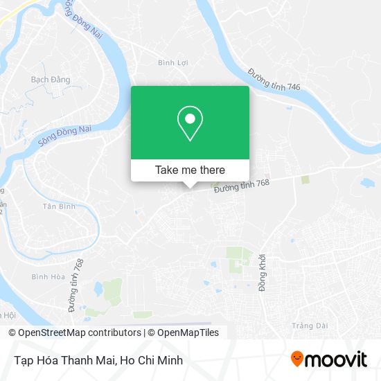 Tạp Hóa Thanh Mai map
