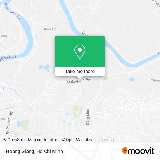 Hoàng Giang map