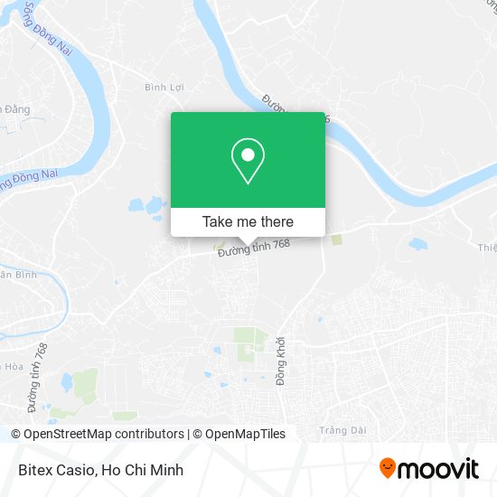 Bitex Casio map