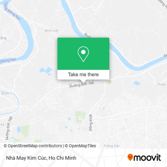 Nhà May Kim Cúc map