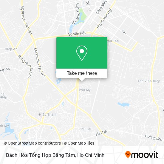 Bách Hóa Tổng Hợp Bằng Tâm map
