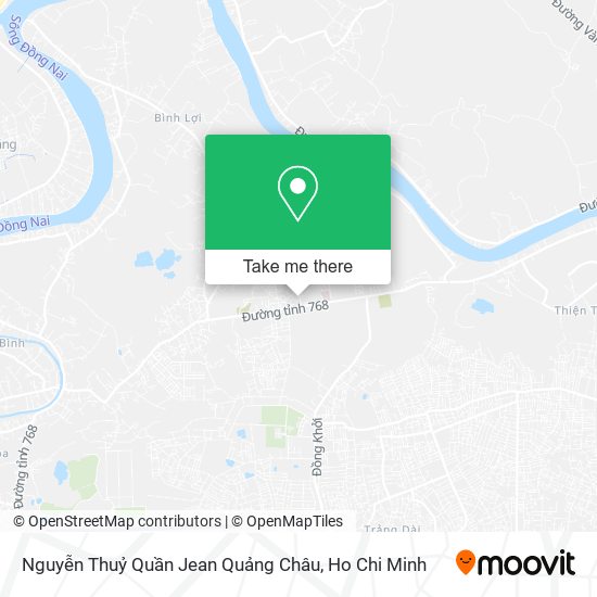 Nguyễn Thuỷ Quần Jean Quảng Châu map