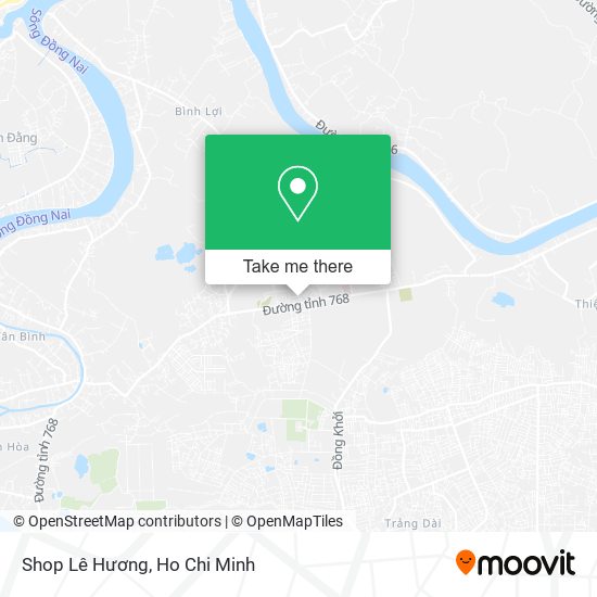 Shop Lê Hương map