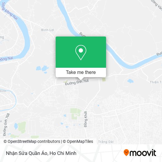 Nhận Sửa Quần Áo map