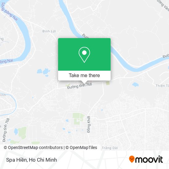 Spa Hiền map