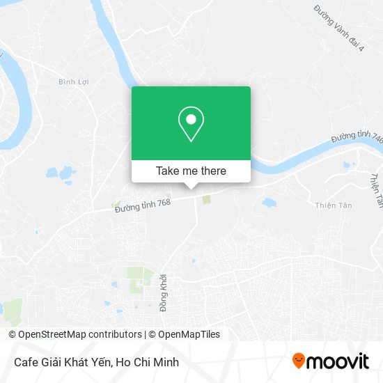 Cafe Giải Khát Yến map