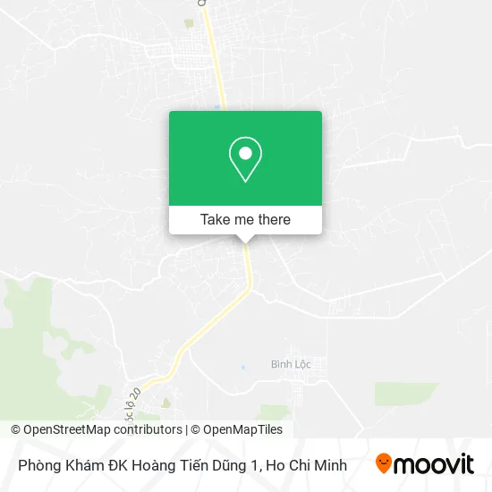 Phòng Khám ĐK Hoàng Tiến Dũng 1 map