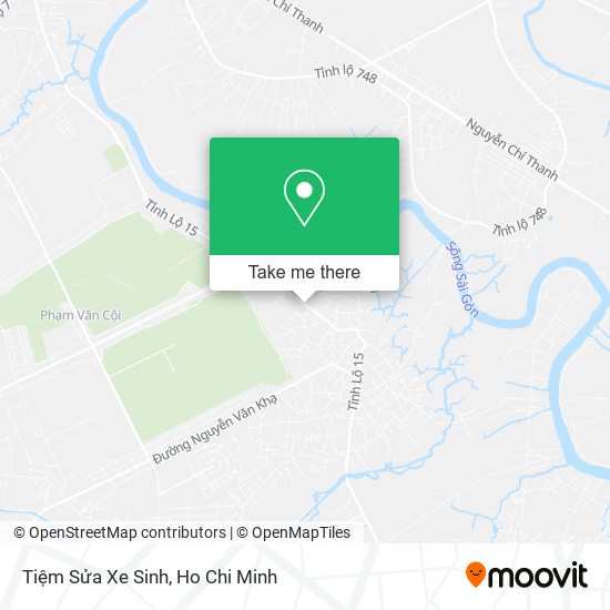 Tiệm Sửa Xe Sinh map