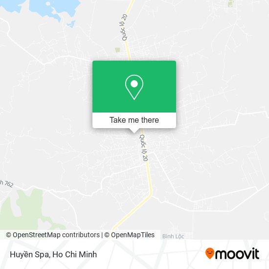Huyền Spa map