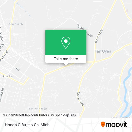 Honda Giàu map