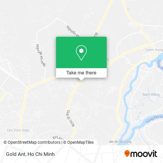 Gold Ant map