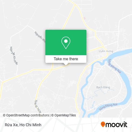 Rửa Xe map