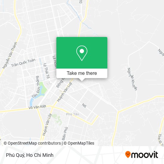 Phú Quý map