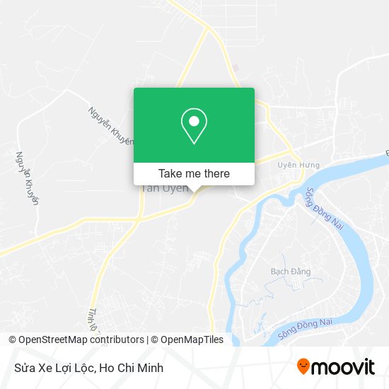 Sửa Xe Lợi Lộc map