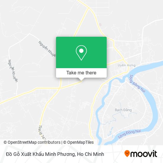 Đồ Gỗ Xuất Khẩu Minh Phương map