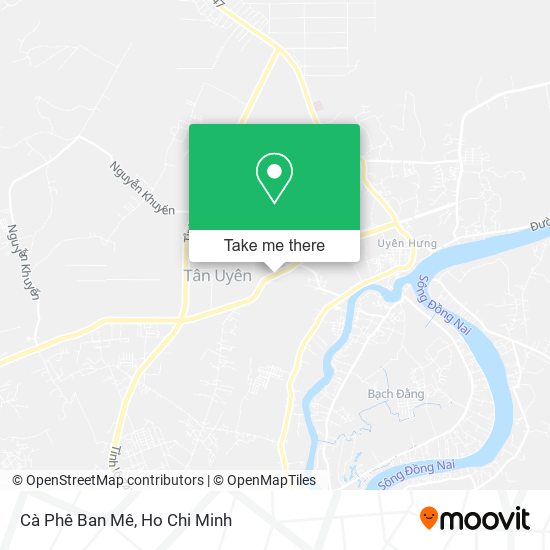 Cà Phê Ban Mê map