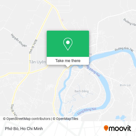 Phở Bò map