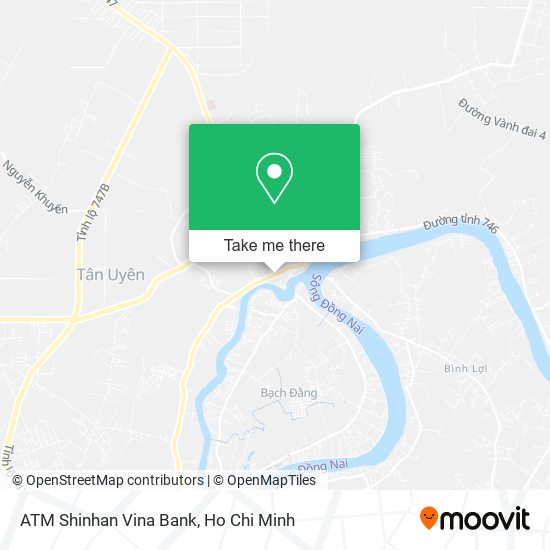 ATM Shinhan Vina Bank map