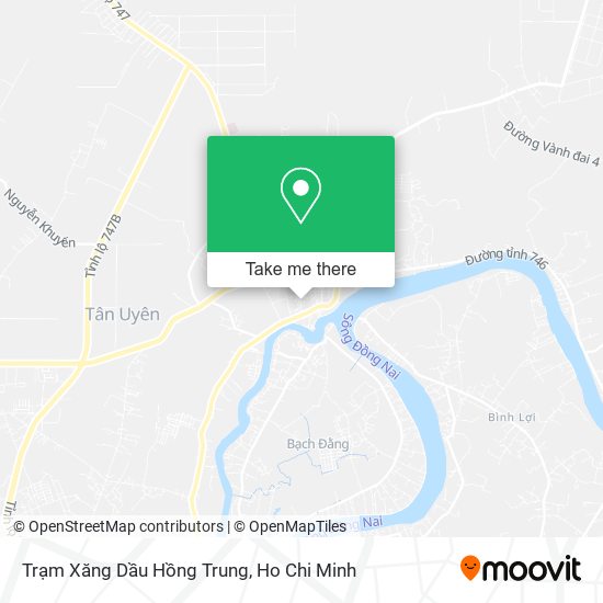 Trạm Xăng Dầu Hồng Trung map