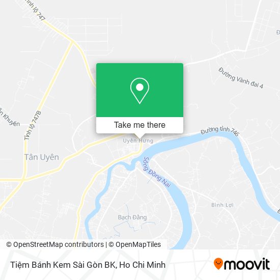 Tiệm Bánh Kem Sài Gòn BK map